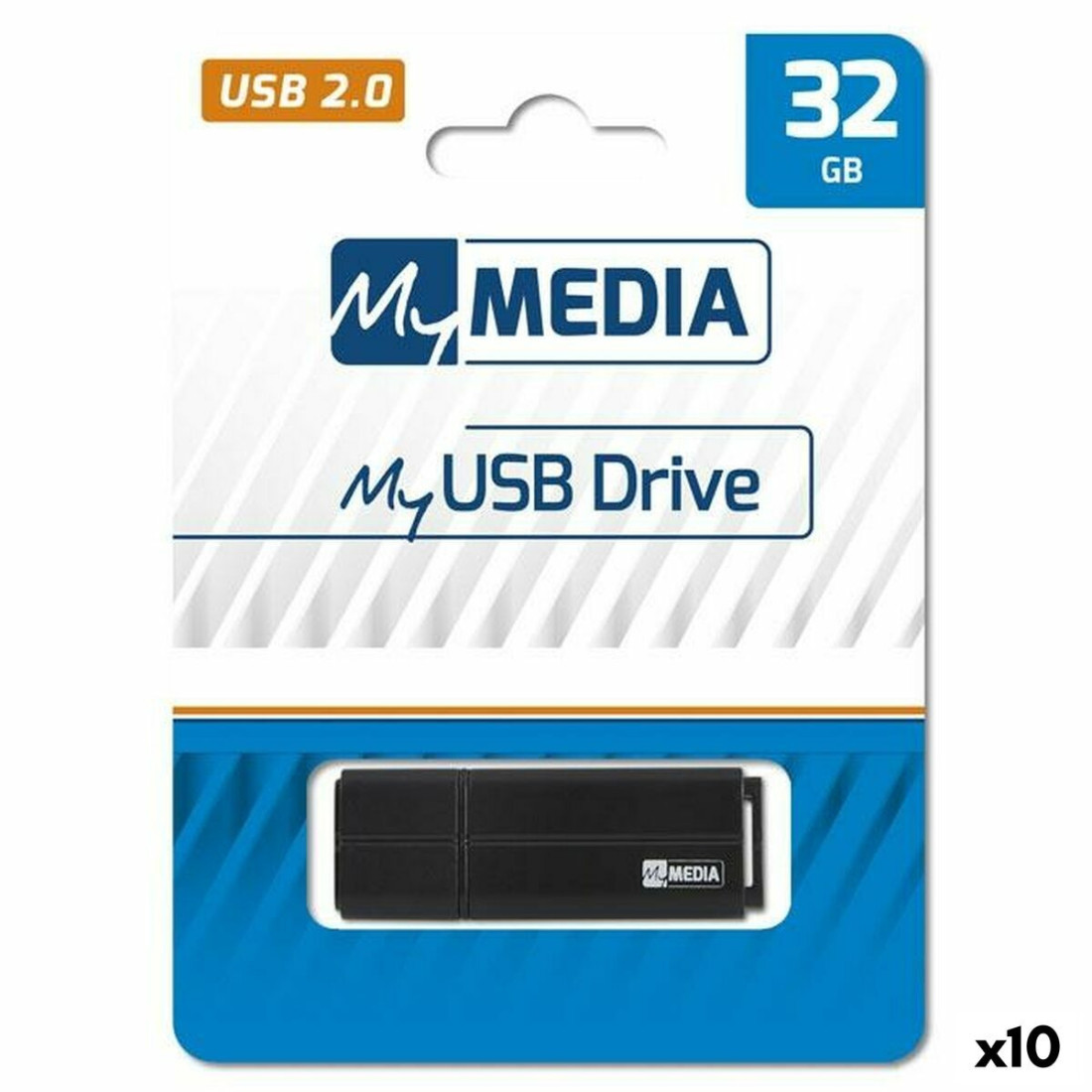 USB atmintukas MyMedia Juoda 32 GB