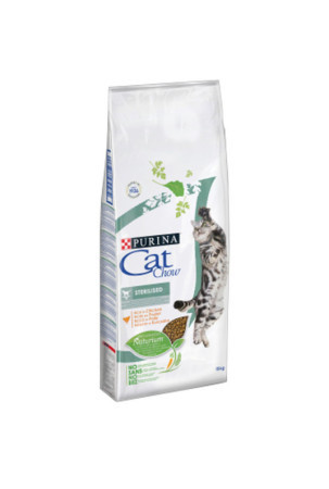 Kačių maistas Purina CAT CHOW STERILISED Suaugęs Višta 1,5 Kg