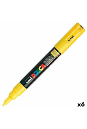 Markeris POSCA PC-1M Geltona (6 vnt.)