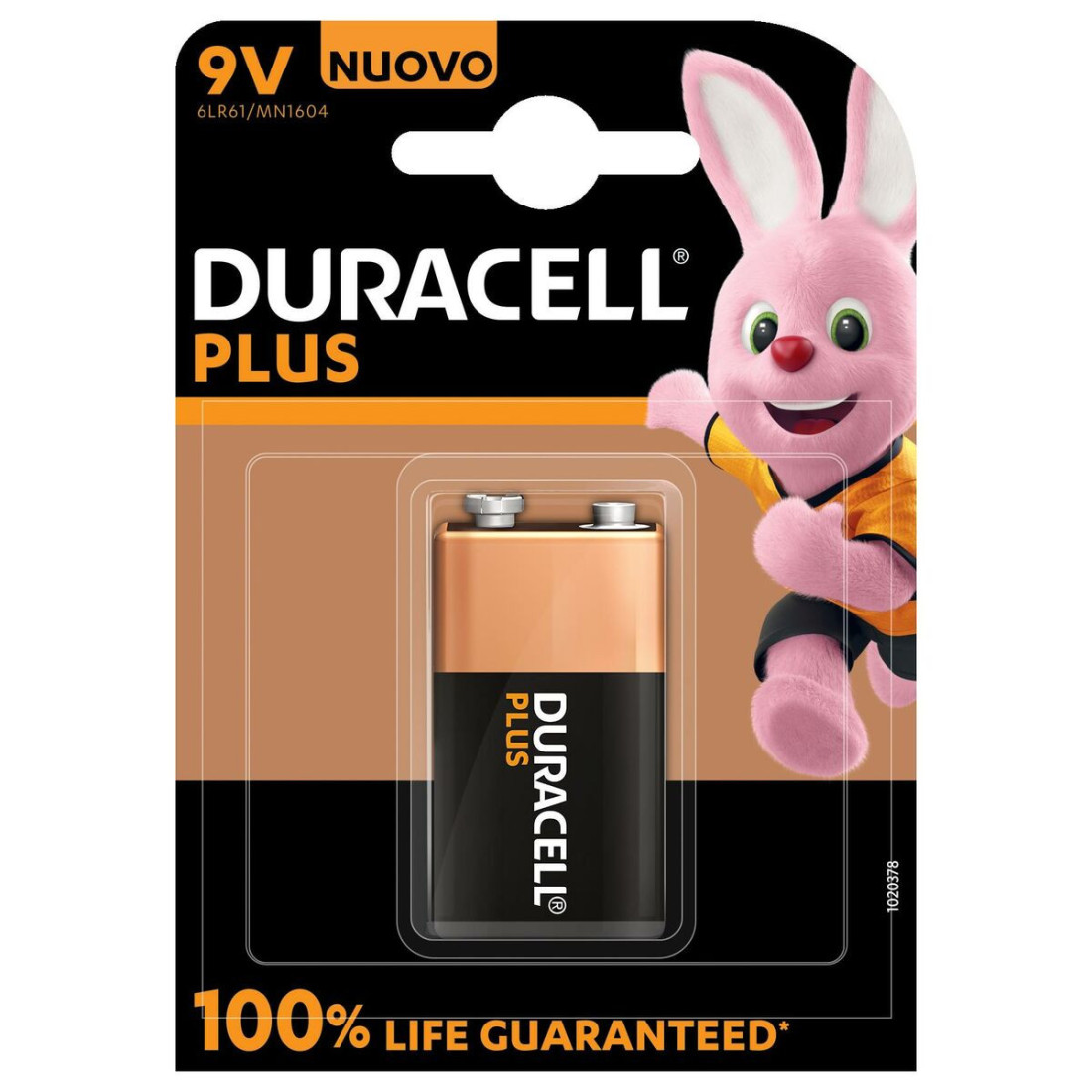 Šarminė baterija DURACELL 9 V