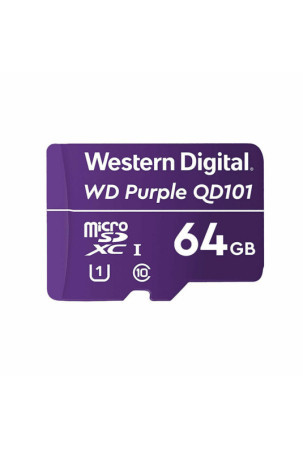 Mikro SD kortelė Western Digital WD Purple SC QD101 64 GB