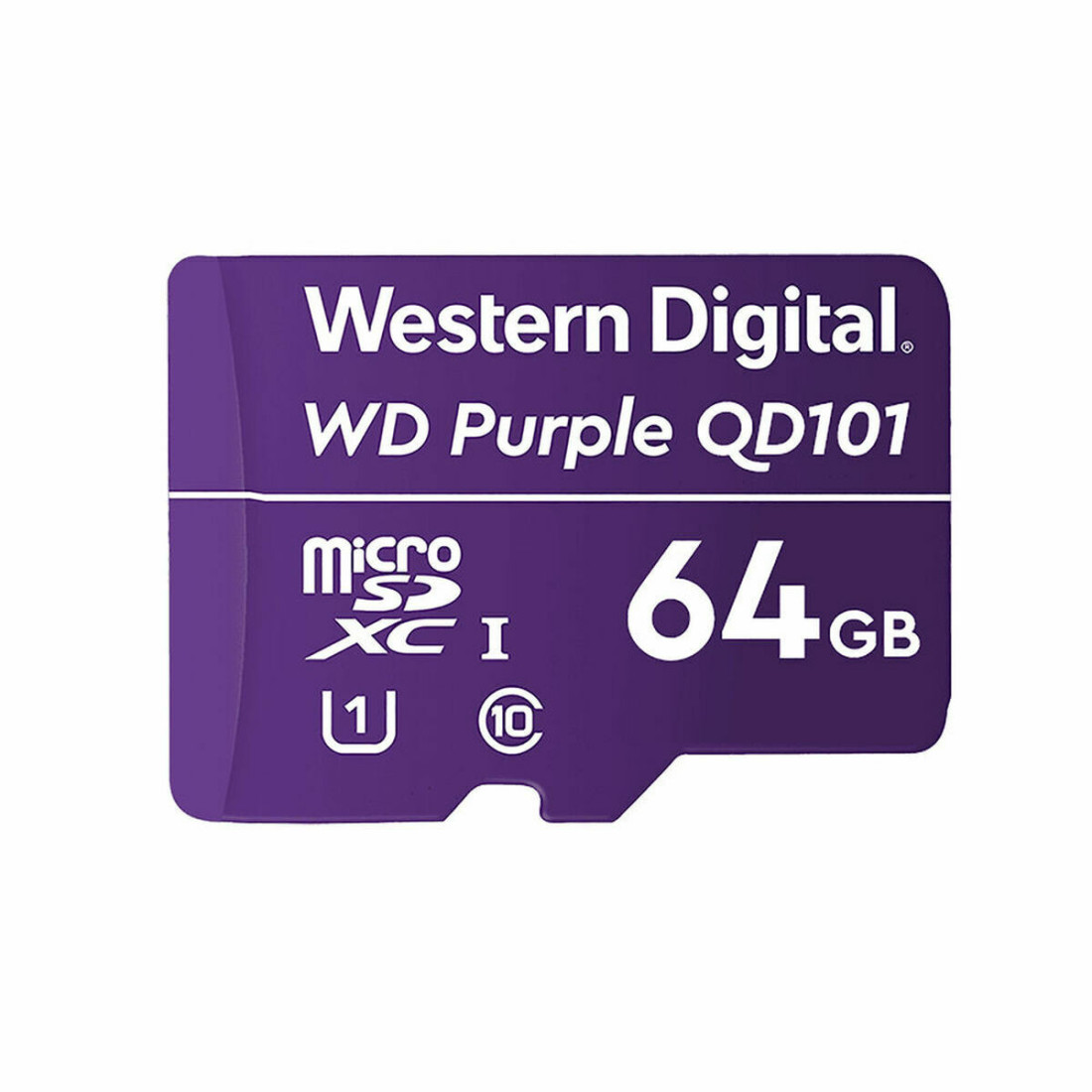 Mikro SD kortelė Western Digital WD Purple SC QD101 64 GB