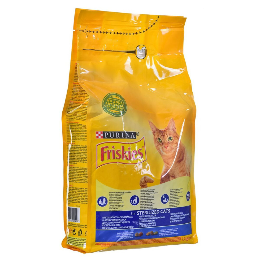 Kačių maistas Purina FRISKIES Sterilized Suaugęs 1,5 Kg