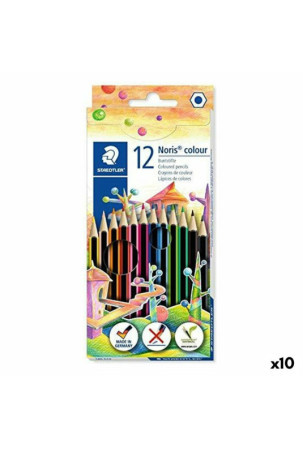 Pieštukų rinkinys Staedtler Noris Colour Wopex Spalvotas (10 vnt.)