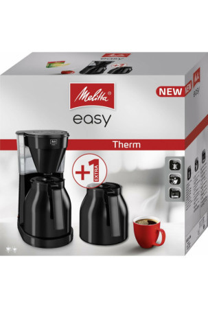 Lašelinis kavos aparatas Melitta Easy Therm II Juoda 1050 W 1 L