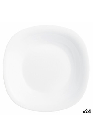 Gili lėkštė Luminarc Carine Balta stiklas (Ø 23,5 cm) (24 vnt.)