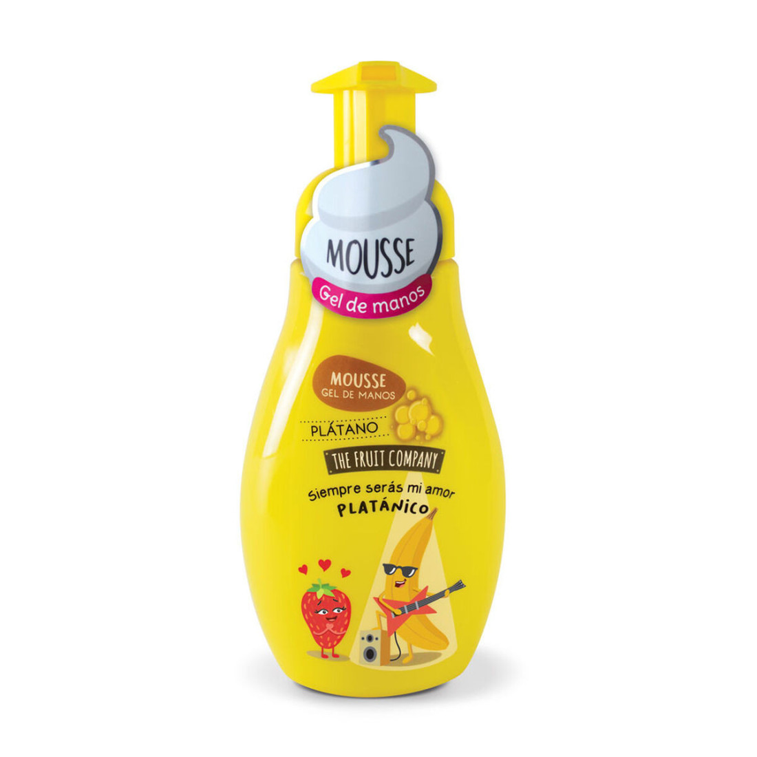 Rankų muilas The Fruit Company Mousse Bananas (250 ml)