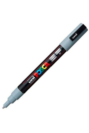 Dekoratyvinių dėžių rinkinys POSCA PC-3M Pilka (6 vnt.)