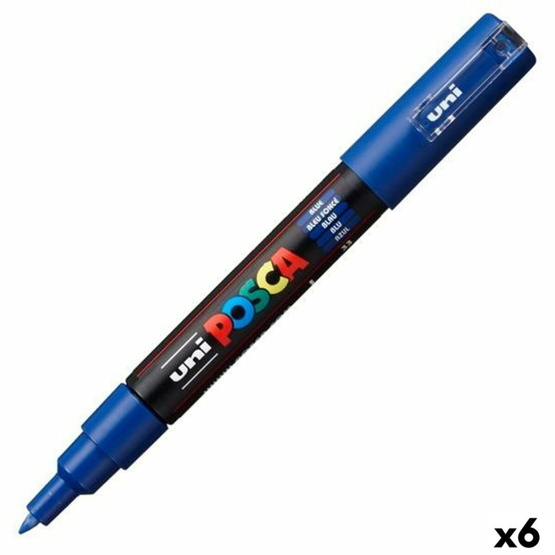 Fetras POSCA PC-1M Mėlyna (6 vnt.)