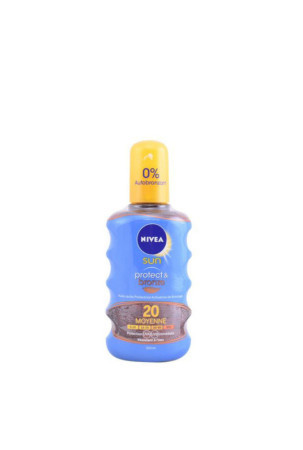 Apsauginis nuo saulės aliejus Nivea Protect & Bronze 200 ml Spf 20 Spray