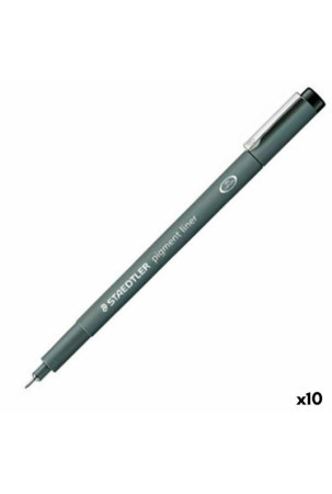 Fetras Staedtler Pigment Line Juoda (10 vnt.)