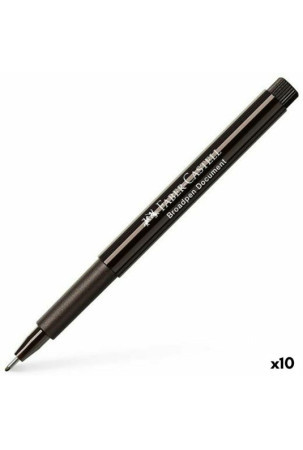 Fetras Faber-Castell Broadpen Document Juoda (10 vnt.)