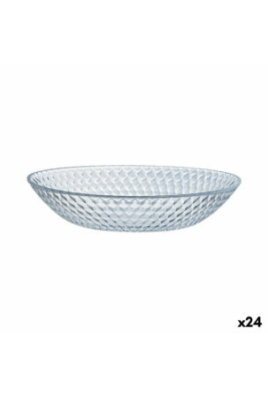 Gili lėkštė Luminarc Pampille Clear Skaidrus stiklas (20 cm) (24 vnt.)