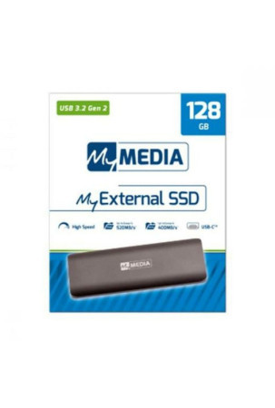 Atmintukas MyMedia MyExternal USB 3.2 Gen 1 Juoda 128 GB