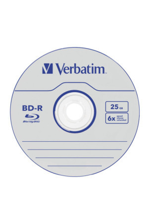 Blu-Ray BD-R Verbatim Datalife 50 vnt. 25 GB 6x