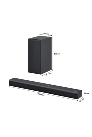 Belaidė garso sistema (soundbar) LG S60Q