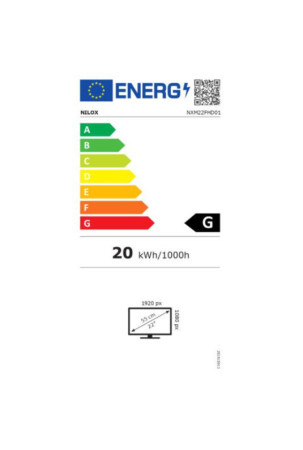 Monitorius Nilox NXM22FHD01 Full HD 21,5" 60 Hz