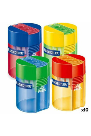 Drožtukas Staedtler Spalvotas Su rezervuaru Plastmasinis (10 vnt.)