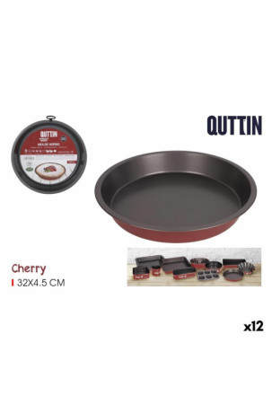 Orkaitė forma Quttin Cherry Anglies plienas 32 x 32 x 5 cm (12 vnt.)