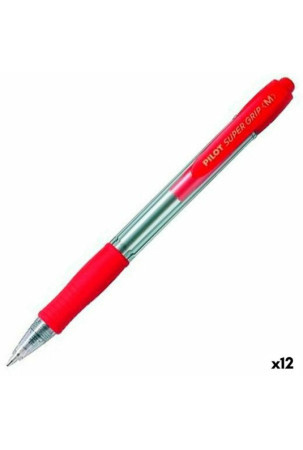 Karžygio Ženklas Pilot Supergrip Raudona 0,4 mm (12 vnt.)