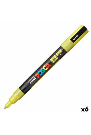 Markeris POSCA PC-3ML Geltona (6 vnt.)