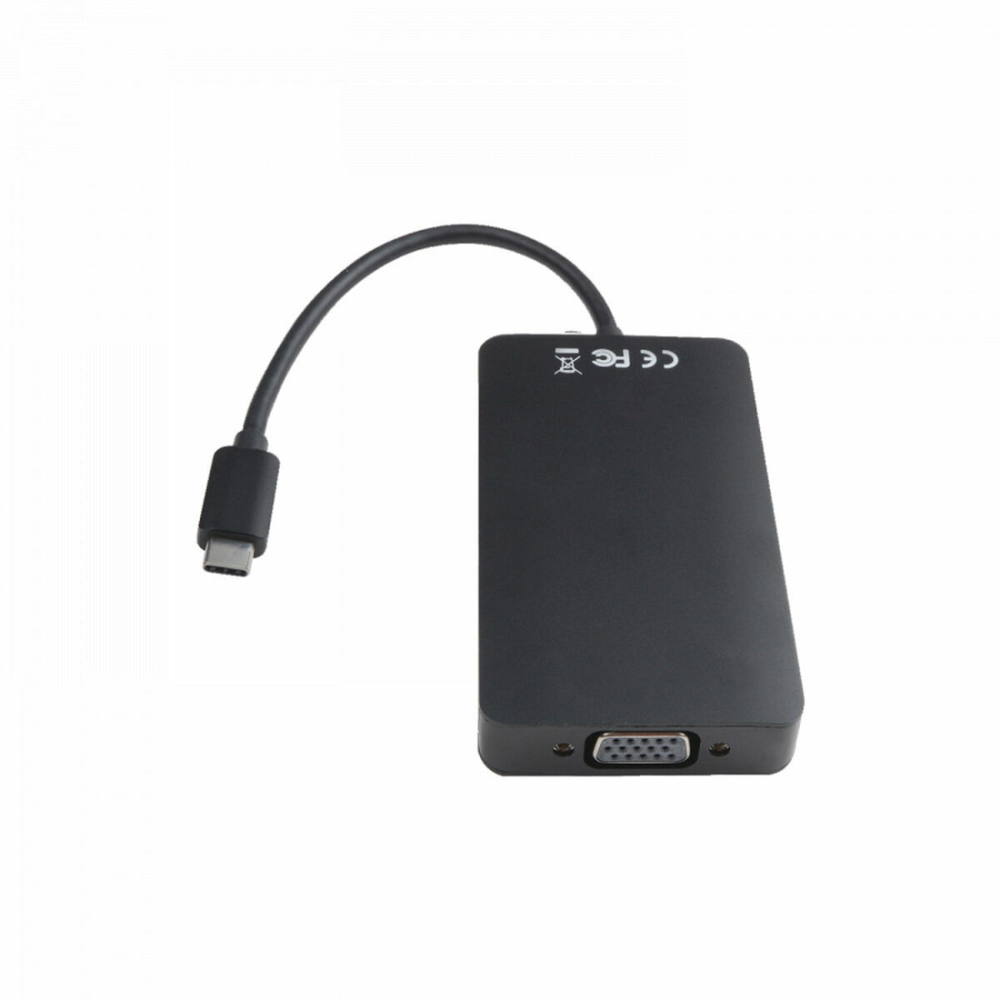 USB šakotuvas V7 UC-U3CRJ45HDVG-BLK