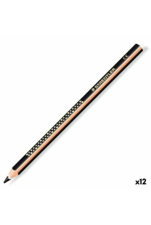 Spalvoti pieštukai Staedtler Jumbo Noris Juoda (12 vnt.)