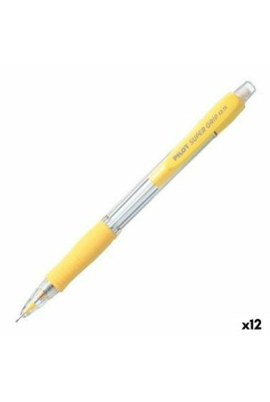 Pieštuko laikiklis Pilot Super Grip Geltona 0,5 mm (12 vnt.)