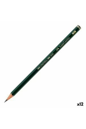 Pieštukas Faber-Castell 9000 Ekologiškas Šešiakampis 5H (12 vnt.)