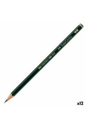 Pieštukas Faber-Castell 9000 Ekologiškas Šešiakampis 2H (12 vnt.)