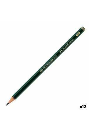 Pieštukas Faber-Castell 9000 Ekologiškas Šešiakampis 5B (12 vnt.)