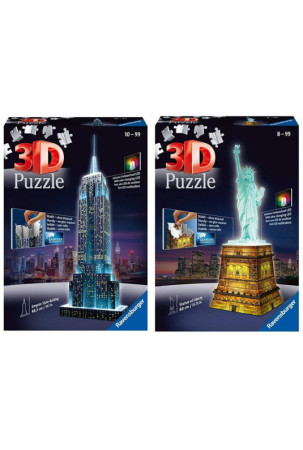 3D Puzlė Ravensburger Iceland: Kirkjuffellsfoss 216 Dalys 3D