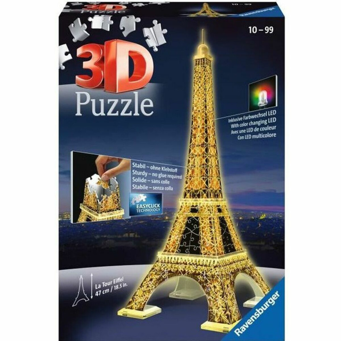 3D Puzlė Ravensburger Iceland: Kirkjuffellsfoss 216 Dalys 3D