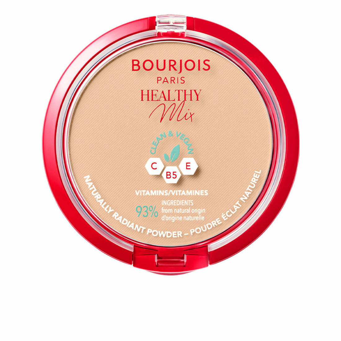 Kompaktiška pudra Bourjois Healthy Mix Nº 04-golden-beige (10 g)