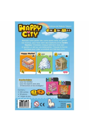 Stalo žaidimas Asmodee Happy City (FR)