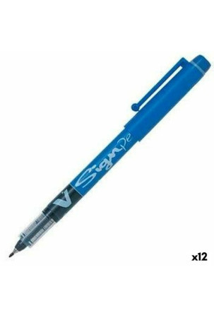 Rašiklis su skystu rašalu Pilot V Sign Pen Mėlyna 0,6 mm (12 vnt.)