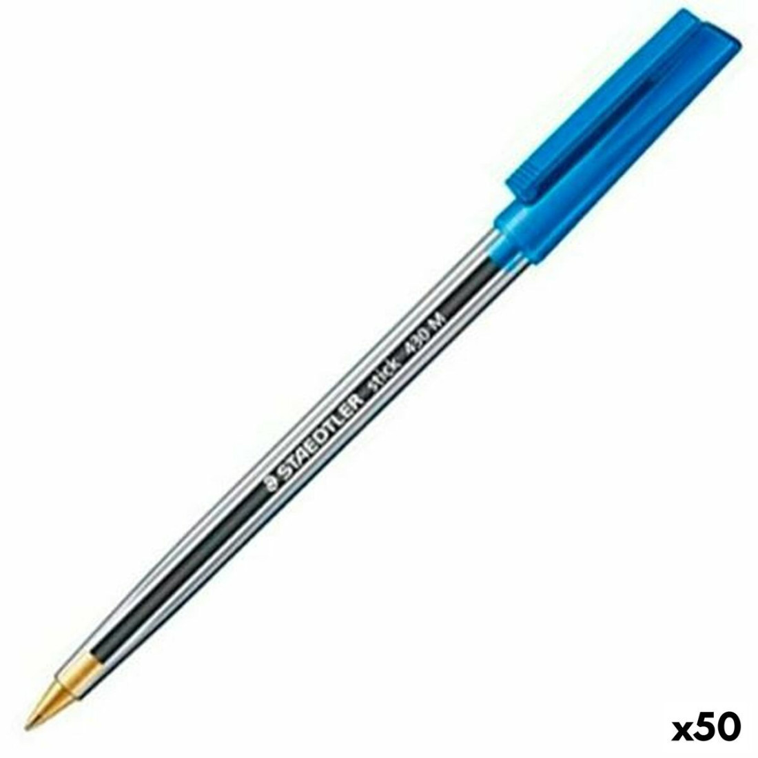 Karžygio Ženklas Staedtler Stick 430 Mėlyna (50 vnt.)