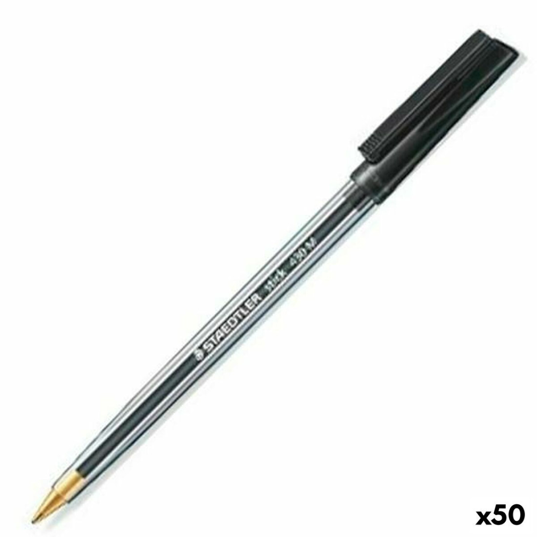 Karžygio Ženklas Staedtler Stick 430 Juoda (50 vnt.)