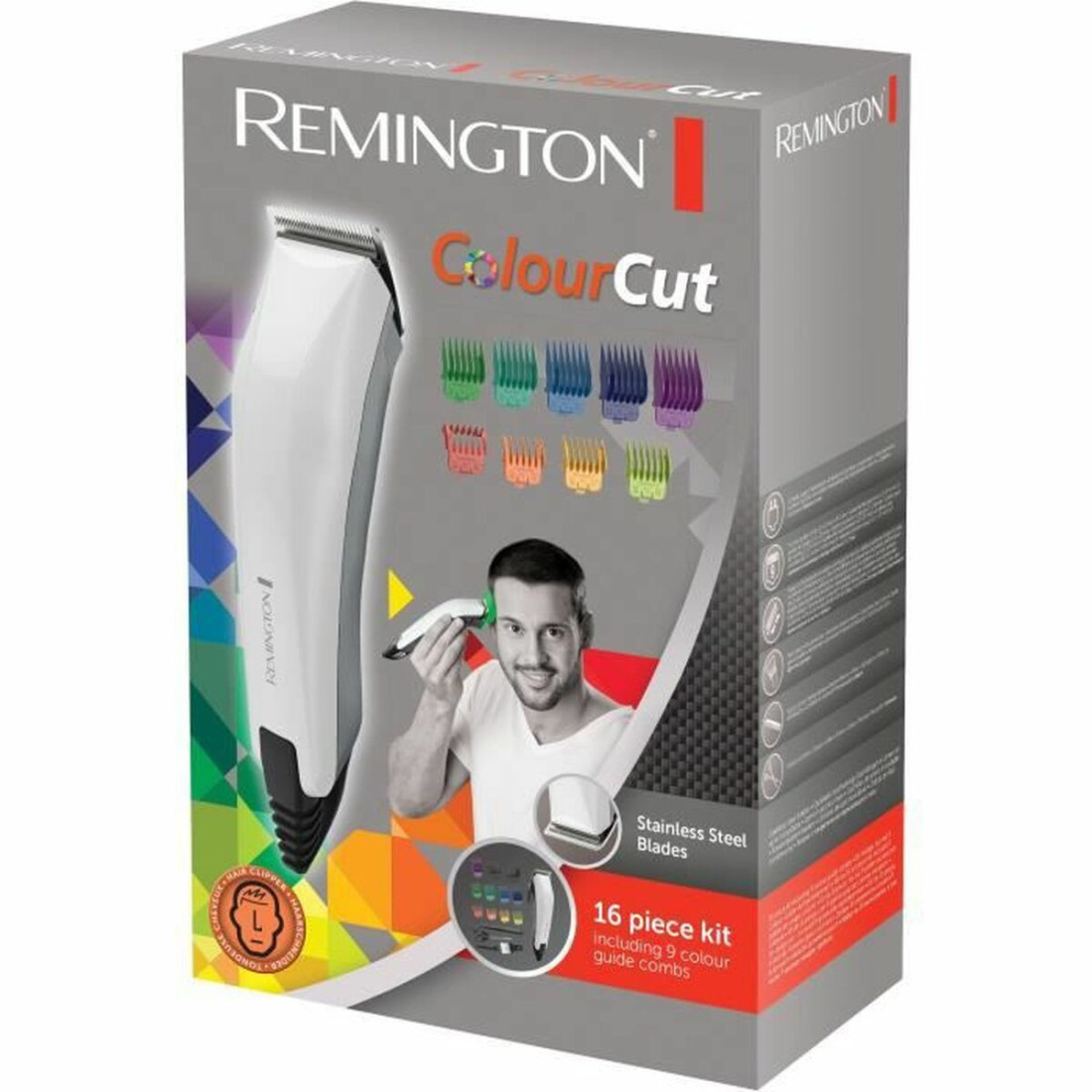 Plaukų žirklės / skustuvas Remington Colour Cut HC5035