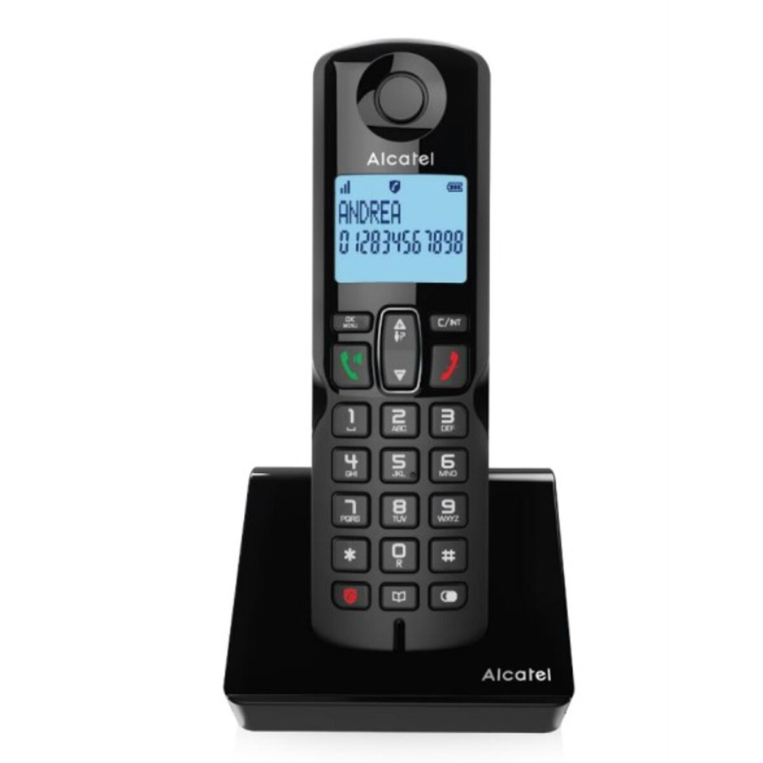 Belaidis telefonas Alcatel S280 DUO Belaidis Juoda