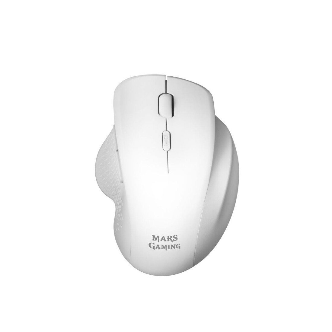 Pelė Mars Gaming MMWERGO Ratón Inalámbrico Ergonómico Blanco 3200 DPI