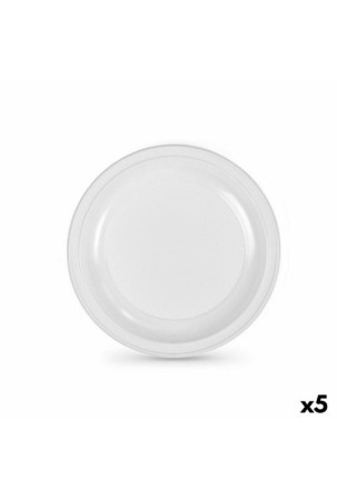 Daugkartinio naudojimo plokščių rinkinys Algon Balta Plastmasinis 25 x 25 x 1,5 cm (36 Vienetai)