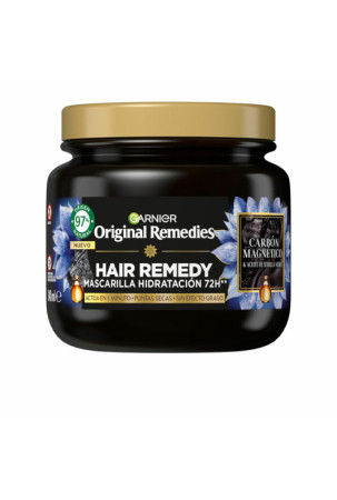 Drėkinanti kaukė Garnier Original Remedies Magnetinė anglis (340 ml)