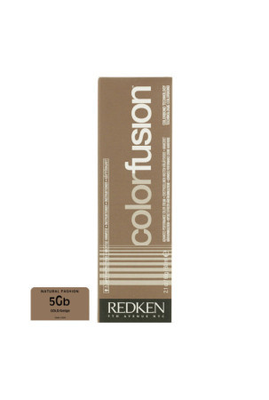 Nuolatinės spalvos dažymo kremas Redken Color Fusion Nº 5 Gold/Beige (60 ml)