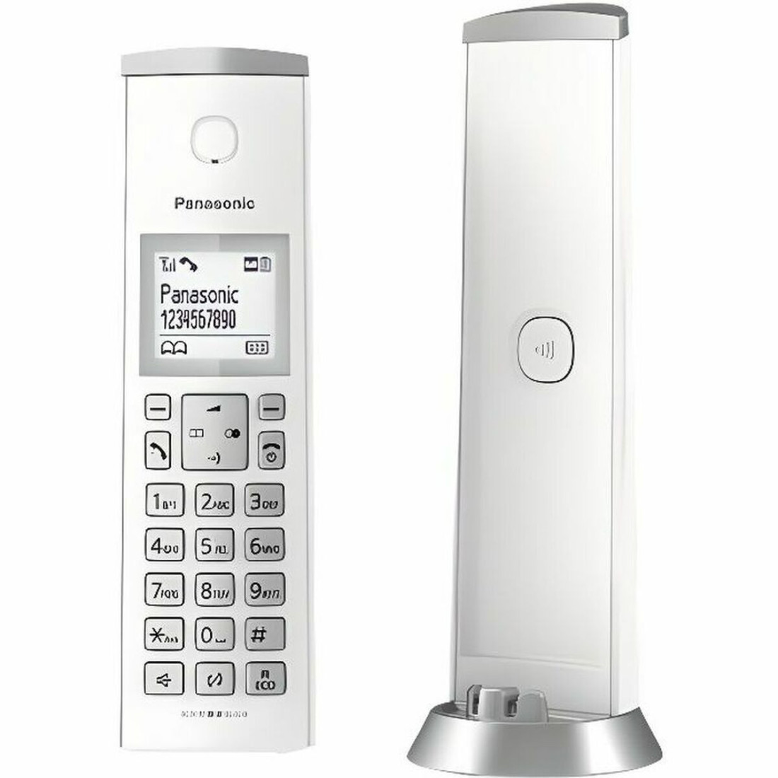 Belaidis telefonas Panasonic KX-TGK220FRW Balta