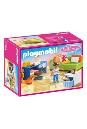 Playset Dollhouse Teenager's Room Playmobil 70209 (43 pcs)