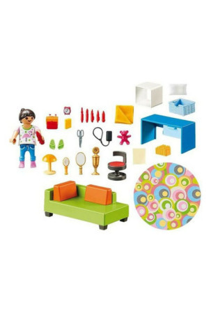 Playset Dollhouse Teenager's Room Playmobil 70209 (43 pcs)