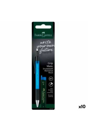 Pieštuko laikiklis Faber-Castell Grip Matic Mėlyna 0,7 mm (10 vnt.)