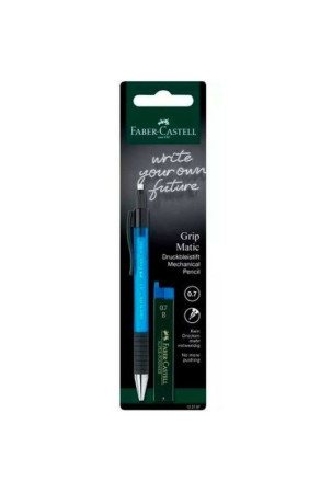 Pieštuko laikiklis Faber-Castell Grip Matic Mėlyna 0,7 mm (10 vnt.)