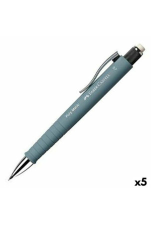 Pieštuko laikiklis Faber-Castell Poly Matic Pilka 0,7 mm (5 vnt.)